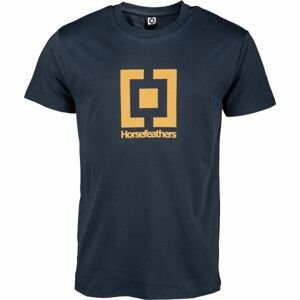 Horsefeathers BASE T-SHIRT Pánske tričko, tmavo modrá, veľkosť L