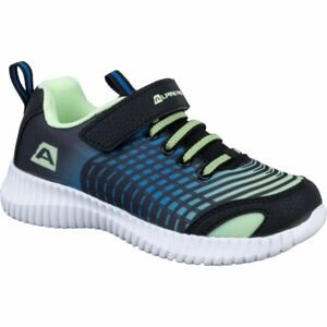 ALPINE PRO ACESO Detská športová obuv, zelená, veľkosť 35