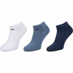 Converse BASIC MEN LOW CUT 3PP Pánske ponožky, biela, veľkosť 43 - 46