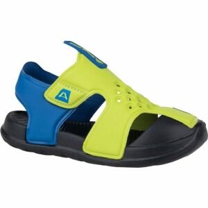 ALPINE PRO GLEBO Detské sandále, svetlo zelená, veľkosť 28