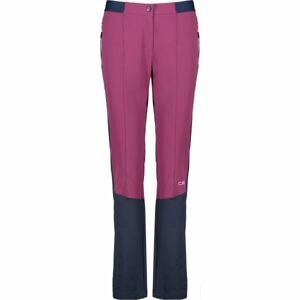 CMP WOMAN PANT Pánske unlimitech nohavice, ružová, veľkosť S