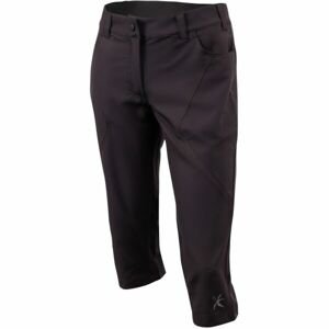 Klimatex PAIGE Dámske outdoorové 3/4 nohavice, čierna, veľkosť XL