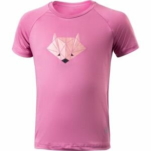 Klimatex FOX Dievčenské tričko, ružová, veľkosť 122
