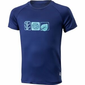 Klimatex WOND Funkčné detské tričko, tmavo modrá,svetlomodrá, veľkosť