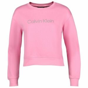 Calvin Klein PW PULLOVER Dámska mikina, ružová, veľkosť L
