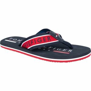 Tommy Hilfiger MARITIME BEACH SANDAL Pánske žabky, tmavo modrá, veľkosť 46