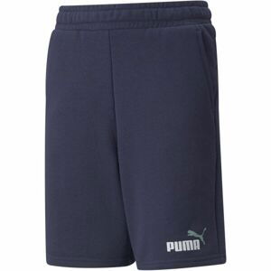 Puma ESS+2 COL SHORTS TR Detské šortky, tmavo modrá, veľkosť 140