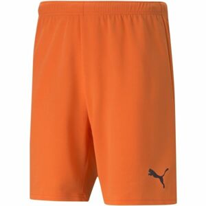 Puma TEAMRISE SHORT Pánske kraťasy, oranžová, veľkosť L