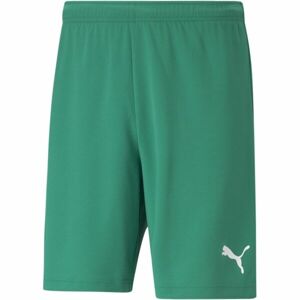 Puma TEAMRISE SHORT Pánske kraťasy, zelená, veľkosť XL