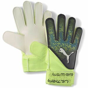 Puma ULTRA GRIP 4 RC Pánske brankárske rukavice, svetlo zelená, veľkosť 9