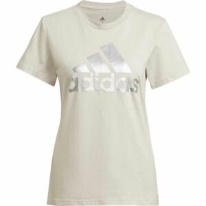 adidas BL T Dámske tričko, sivá, veľkosť XS
