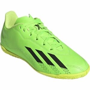 adidas X SPEEDPORTAL.4 IN J Detská halová obuv, zelená, veľkosť 36