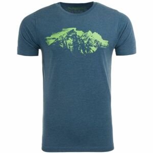 ALPINE PRO Pánske tričko Pánske tričko, modrá, veľkosť M
