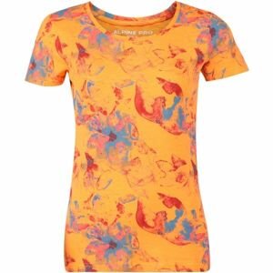 ALPINE PRO HATCHA Dámske tričko, oranžová, veľkosť L
