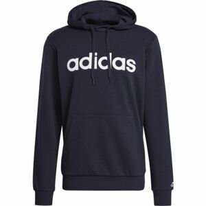 adidas LIN FT HD Pánska mikina, tmavo modrá, veľkosť XL