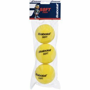 Babolat SOFT FOAM X3 Tenisové loptičky pre deti, žltá, veľkosť os