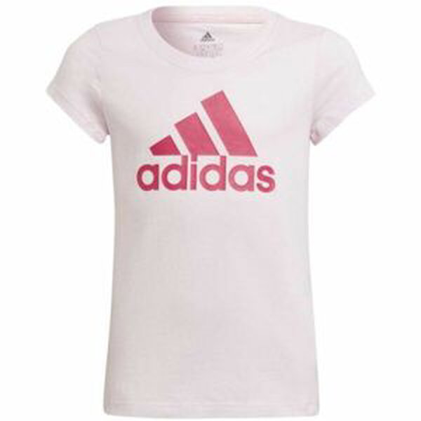 adidas BL T Chlapčenské tričko, ružová, veľkosť 152