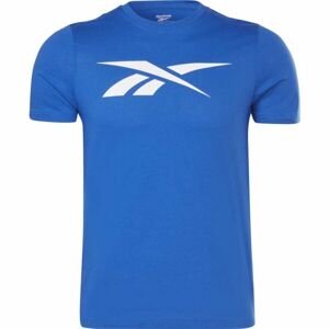 Reebok GS VECTOR TEE Pánske tričko, modrá, veľkosť M