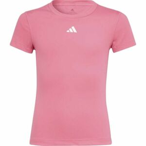 adidas G TF TEE Dievčenské športové tričko, ružová, veľkosť