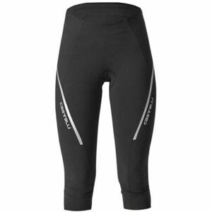 Castelli VELOCISSIMA 3 KNICKER Dámske 3/ 4 nohavice cyklistické nohavice, čierna, veľkosť L