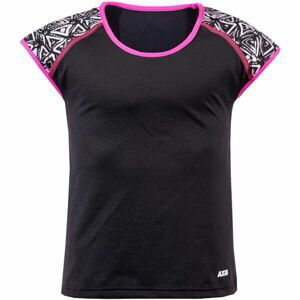 Axis Dievčenské tričko Dievčenské fitness tričko, čierna, veľkosť 164