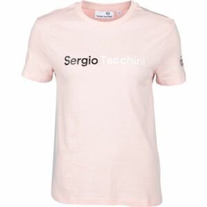 Sergio Tacchini ROBIN WOMAN ružová L - Dámske tričko