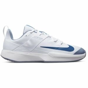 Nike COURT VAPOR LITE HC Pánska tenisová obuv, biela, veľkosť 45.5
