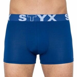 Styx MEN'S BOXERS SPORTS RUBBER Pánske boxerky, modrá, veľkosť M