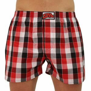 Styx MEN'S BOXERS SHORTS CLASSIC RUBBER Pánske trenky, červená, veľkosť M