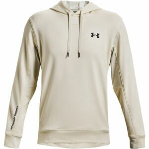 Under Armour ARMOUR TERRY HOODIE Pánska mikina, béžová, veľkosť L