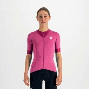 Sportful KELLY W SHORT SLEEVE JERSEY Dámsky cyklistický dres, ružová, veľkosť L