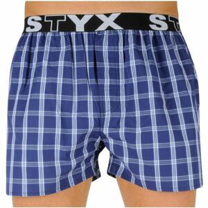 Styx MEN'S BOXERS SHORTS SPORTS RUBBER Pánske trenky, modrá, veľkosť L