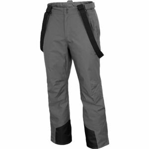 4F MEN´S SKI TROUSERS Pánske lyžiarske nohavice, sivá, veľkosť XXL