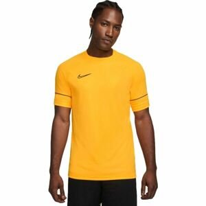 Nike DRI-FIT ACADEMY Pánske futbalové tričko, oranžová, veľkosť L