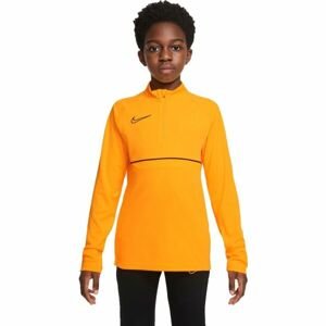 Nike DRI-FIT ACADEMY B Chlapčenské futbalové tričko, oranžová, veľkosť XL