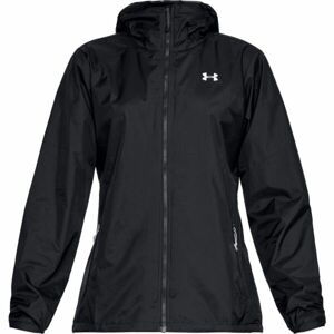 Under Armour FREFRONT RAIN JACKET Dámska šuštiaková bunda, čierna, veľkosť XS