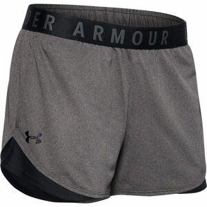 Under Armour PLAY UP SHORTS EMBOSS 3.0 Dámske šortky, sivá, veľkosť XL