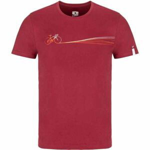 Loap BOURN Pánske tričko, červená, veľkosť M