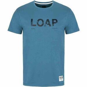 Loap ALARIC Pánske tričko, modrá, veľkosť M
