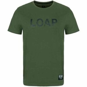 Loap ALARIC Pánske tričko, zelená, veľkosť XXL