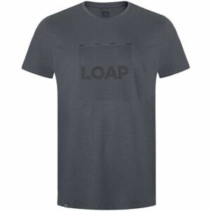 Loap BERTO Pánske tričko, sivá, veľkosť XL