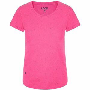 Loap BULLA Dámske tričko, ružová, veľkosť XS