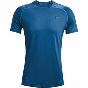 Under Armour HG ARMOUR FITTED SS Pánske tričko s krátkym rukávom, modrá, veľkosť S