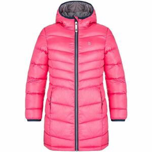 Loap INGRITT Detský zimný kabát, ružová, veľkosť 134-140