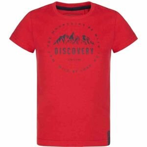 Loap BOOFIL Chlapčenské tričko, červená, veľkosť 122-128
