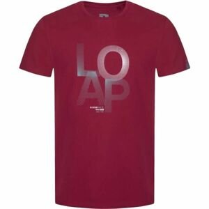 Loap ALF Pánske tričko, vínová, veľkosť L