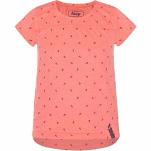 Loap BESEL Dievčenské tričko, ružová, veľkosť 122-128