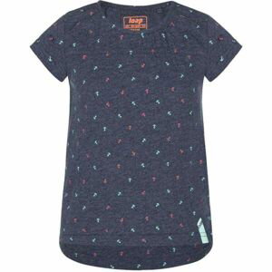 Loap BESEL Dievčenské tričko, modrá, veľkosť 146-152
