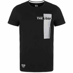 Loap BORNEO Pánske tričko, čierna, veľkosť XL