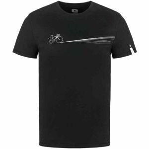 Loap BOURN Pánske tričko, čierna, veľkosť M